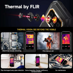 Ulefone Armor 27T 4G THERMAL BY FLIR® Rugged Phone 10600mAh Up to 24GB+256GB  6.78"FHD 120Hz Night Vision Android 14 Smartphone