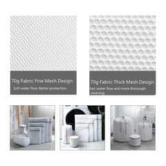 Laundry Bag Washing Machines Dirty Honeycomb Lingerie  Fine Net Mesh Basket Travel Shoes Bra Bags Clothes Delicates Organizer