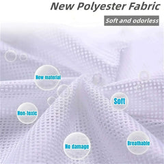 1PC Mesh Laundry Wash Bag – Machine Washable with Drawstring, Reusable & Travel-Friendly for Blouses, Stockings & Underwear