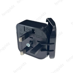 EU to UK plug adapter box type round two pins 4.0mm convert to 3 pins conversion electric power plug Shaver plug with fused 13A