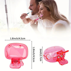 1PCS Travel Toothbrush Head Covers Toothbrush Protector Cap Brush Pod Case Protective Portable Plastic Clip For Household Travel