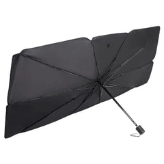 Car Sunshade Umbrella Front Windshield Silver Glue Sunshade Umbrella Uv Resistant Folding Car Umbrella Car Sunscreen Accessories