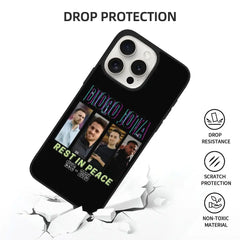 Diogo Jota Soccer Football Phone Case For iPhone 15 Pro TPU Shockproof Phone Cover
