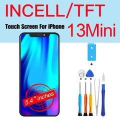 شاشة PINZHENG عالية الجودة INCELL LCD OLED OEM AMOLED لهاتف iPhone XS MAX X XR 11 12 13 MINI PRO PROMAX بديلة للشاشة