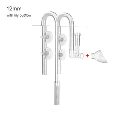 AQUAPRO Plastic Inflow Outflow Inlet Outlet Skimmer Lily Aquarium Accessories Tank Pipe Fish Water Filtro Fishbowl Akvarium