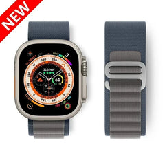 Alpine loop Strap for Apple watch Ultra Band 49mm 45mm 46mm 44mm 41mm 42mm 40mm Nylon bracelet correa series 10 9 8 7 SE 6 5 4 3