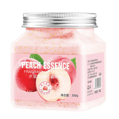 300g Big Fruit Body Scrub Suitable for Exfoliating, Bathing, Sea Salt, Tender and Smooth Skin, Mud Rubbing Treasure