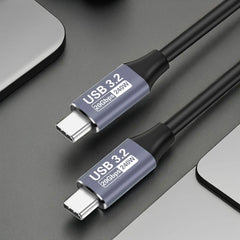 كابل USB 3.2 بسرعة 20 جيجابت في الثانية، 48 فولت، 5 أمبير، 240 واط، كابل USB C إلى Type-C 3.2 Gen2 لنقل البيانات، كابل USB C للقرص الصلب SSD، 4K، 60 هرتز، شحن سريع QC 3.0