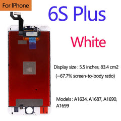 AAA+++ Quality For iPhone 5 5s 5c 6 7 LCD Display Touch Screen For 6s 7 8 Plus SE 100% Brand New LCD Digitizer tempered+Gifts