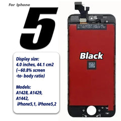 شاشة LCD AAA+ لهاتف iPhone 6 7 8 6s plus 7 8 Plus شاشة بديلة لهاتف iPhone 5 5S 5C 5se شاشة LCD تعمل باللمس ومحول رقمي