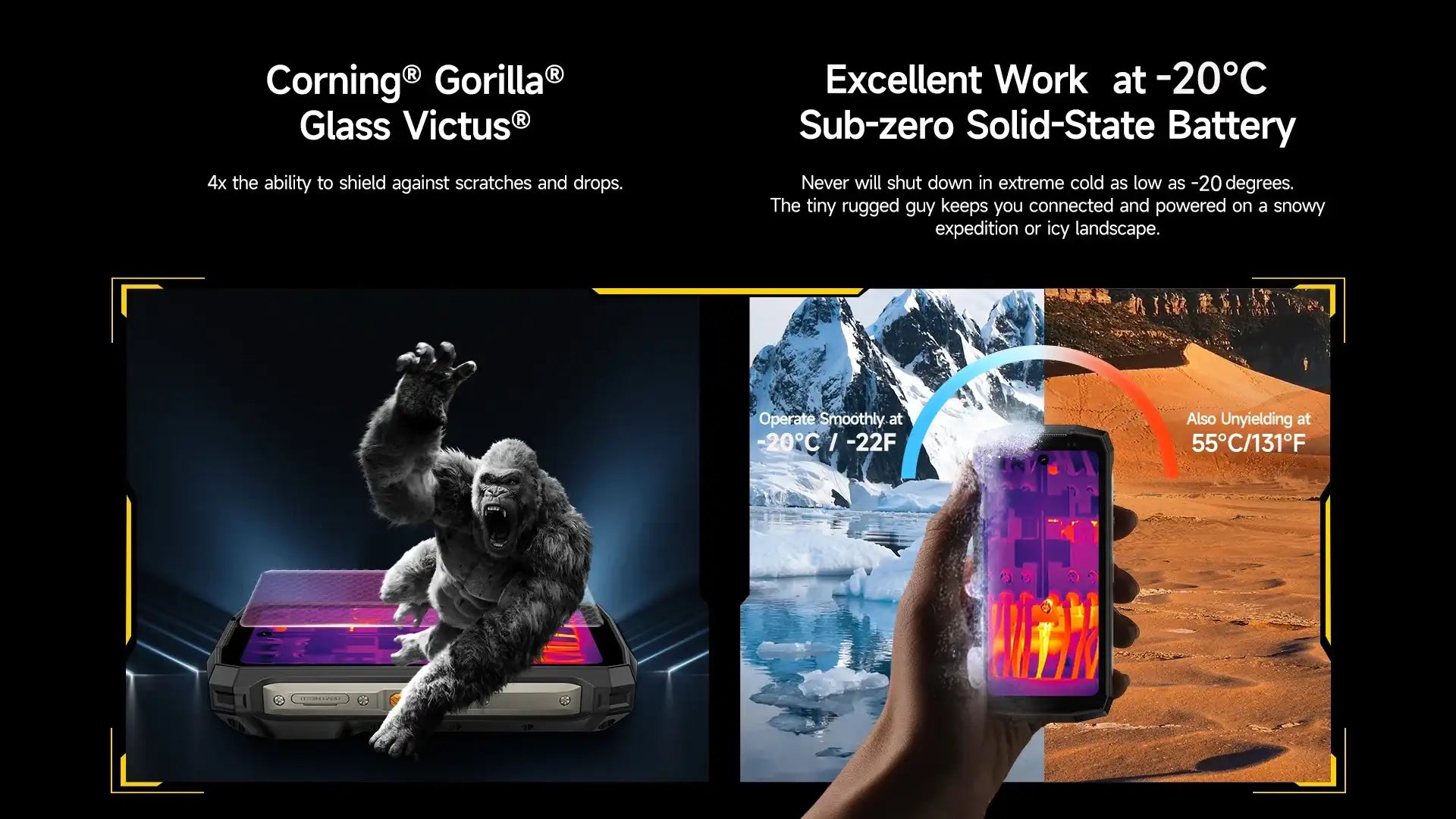 Ulefone Armor Mini 20 Pro 5G 4.7" Rugged Phone 64MP Night Camera Android 14 Smartphone 6200mAh 16GB+256GB Mobile phone LED