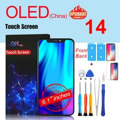 PINZHENG High Quality Screen INCELL LCD OLED For iPhone 14 Pro 15 Plus 13 Pro Max Display For iPhone Replacement With Tools