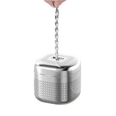 Extended Chain Hook Stainless Steel Tea Infuser Ball Brew Tea Extra Fine Mesh Loose Tea Steeper Ball Shape Mesh Filter Strainer