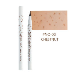 HANDAIYAN Natural Fake Freckle Pen Quick-Drying Waterproof Spot Pencil Makeup Tool for Facial Lifelike Fake Freckles Cosmetics
