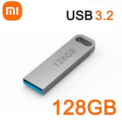 محرك أقراص فلاش USB 3.2 عالي السرعة من شاومي بسعة 2 تيرابايت، محرك أقراص USB محمول مقاوم للماء بسعة 1 تيرابايت و512 جيجابايت و256 جيجابايت، جديد