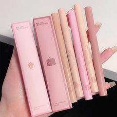 محدد شفاه MUGE LEEN Dessert Lip Liner يدور تلقائيًا، مقاوم للماء، يدوم طويلًا، محدد شفاه جل Perfect Pout Lip Liner | يأتي بشكل طبيعي