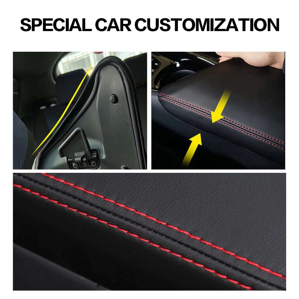 1PCS Car Armrests Box Cover Interior Decoration Accessories For Toyota C-HR CHR C HR 2016 2017 2018 2019 2020 2021 2022 2023
