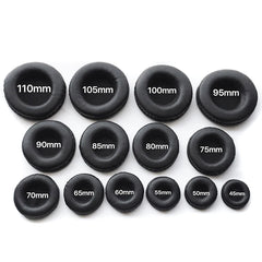 Ear Pads For Headphones Covers Sponge Leather Foam Cushion 40mm 50mm 55mm 60mm 65mm 70mm 75mm 80mm 85mm 90 95 100 105mm 110mm
