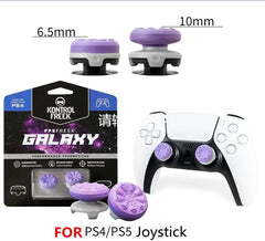 غطاء جديد من قطعتين من Freek Galaxy Performance Thumb Grip Caps من السيليكون لعصا التحكم التناظرية PS5 Dualsenese PS4Controller غطاء سيليكون