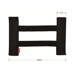 Car Trunk Elastic Mesh Fixed Straps Car Interior Organizer Extinguisher Storage Net Bag Seat Back Fixing Bag Auto Accessories