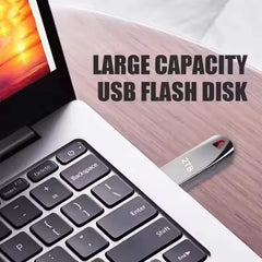 محرك أقراص فلاش معدني USB 3.2 عالي السرعة بسعة 2 تيرابايت، محرك أقراص USB محمول مقاوم للماء بسعة 1 تيرابايت، محرك أقراص فلاش USB محدث جديد