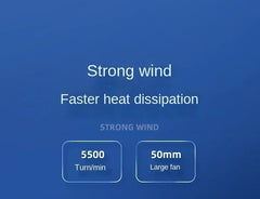 Phone Radiator RGB Light Air-cooled Light Weight Magnetic Low Noise Cooling Fan for Phone Tablet PUGB Genshin Game Fast Cooling