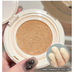 2 in 1 Double Layer Powder Cushion Clear Natural Lasting Brightening Gege Bear Makeup Concealer Loose Powder Cushion Cream