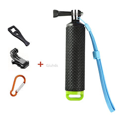 مقبض يد عائم مائي مع قضيب طفو لكاميرا Gopro Hero 12 11 10 9 8 7 6 5 4 3 Xiaomi Yi 4K SJ4000 Action Camera