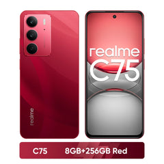 [النسخة الروسية] هاتف realme C75 الذكي NFC Helio G92 Max Chipset 45W Charger 6.72'' 90Hz Display 50MP Camera 50MP Battery 5828mAh