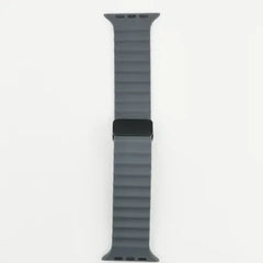 حزام سيليكون لساعة Apple Watch 49 مم 45 44 40 41 38 42 مم سوار مغناطيسي iWatch Ultra series 7 6 3 se 8 9 Ultra 2