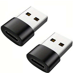 1/2pcs USB C Adapter Type C To USB Adapter for Mobil Phone Male To Female USB C Converter USB Type-C Converter for PC Laptops