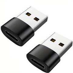1/2pcs USB C Adapter Type C To USB Adapter for Mobil Phone Male To Female USB C Converter USB Type-C Converter for PC Laptops
