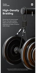 Essager PD 65W Max 2 in 1 Type C to Type C and Lightning For Samsung Xiaomi IPhone 14 13 12 11 Pro Max Xs Plus Data Cable