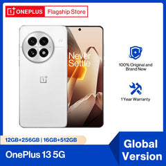 OnePlus 13 النسخة العالمية من الهاتف الذكي المزود بالذكاء الاصطناعي Snapdragon 8 Elite بطارية 6000 مللي أمبير في الساعة 50 واط شحن لاسلكي AIRVOOC NFC