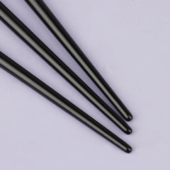 3pcs Eye Makeup Brush Ultra Fine Eyeliner Brush Set, Including Straight, Angled, Bent Tip, Suitable For Makeup