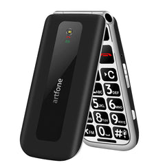 Artfone F20 Big Button Senior Flip Mobile Phone For Elderly Unlocked Celulares Single Sim Wireless FM Bluetooth
