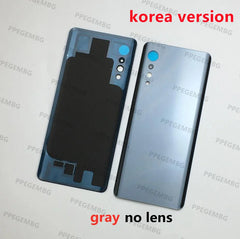 Back Glass G9 Replacement For LG Velvet G9 4G G910 5G G900 Battery Cover Rear Door Lid Panel Housing Case Camera Lens Sticker