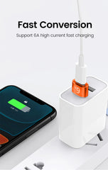 محول 10A OTG USB 3.0 إلى النوع C من USB أنثى إلى النوع C ذكر محول شحن سريع OTG USB C لأجهزة الكمبيوتر المحمولة Xiaomi Samsung