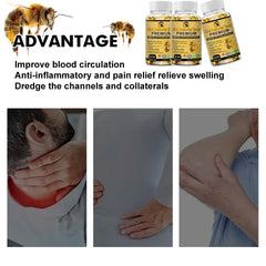 60/120pcs Joint Pain Capsules - Support Arthritis, Sprains, Knee Arthritis, Shoulder Arthritis, Rheumatoid Arthritis