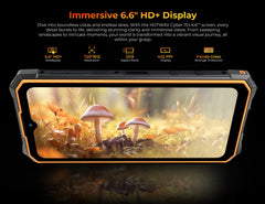 [World Premiere] HOTWAV Cyber 13 Rugged Phone 150LM Flashlight 8GB 128GB Smartphone 6.6'' HD+ 10800mAh 64MP Android 14 Cellphone
