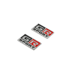 Car GR Sport Steering Wheel Interior Logo Badge Emblem Decals Sticker For Toyota 86 CHR SUPRA Corolla RAV4 Prius YARiS Hilux