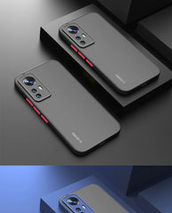 جراب هاتف مقاوم للصدمات لهاتف Xiaomi Mi 14T 13T 12T 14 12 13 11 Lite 5G NE 12X Poco X5 X3 NFC F3 F5 Pro غطاء خلفي صلب بإطار ناعم