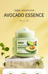 Body Scrub Face Collagen Body Wash SADOER Exfoliating Fruit Bath Salt Scrub Moisturizing Gentle Smooth Skin Refresh Cleaning Hot