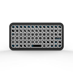 Mini Backlit RGB Bluetooth Keyboard for PC Tablet Laptop Rechargeable Wireless Bluetooth Keyboard for iPad IOS Android Macbook