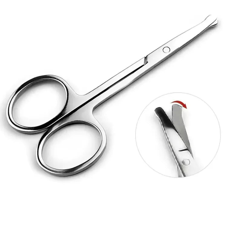Eyebrow Scissor Eyelash Trimmer Nails Eyebrow Nose Hair Eyelash Cuticle Trimmer Manicure Scissor Stainless Makeup Beauty Scissor