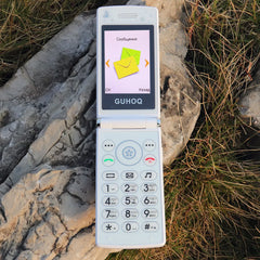 Women Flip Mobile Phone Slim Flashlight Cute Cover Style Dual Sim Big Push Button SOS Sound Recorde Cellphone