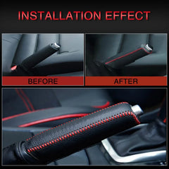 Car Gear Handbrake Cover Interior Decoration for Toyota Corolla Yaris Prius CHR Camry Avalon Auris Avensis Land Cruiser