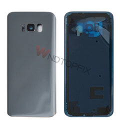 For Samsung Galaxy S8 G950F Back Battery Cover Door Rear Glass Housing Case For Samsung S8 Plus G955F Battery Cover With Lens