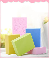 Bath Sponge Scrub Shower Soft Exfoliating Body Skin Shower Spa Bath Brush Washing Sponge Pad Sponges Cleaning Spa Bath Ball