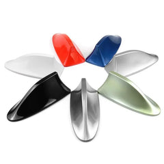 Car Radio Shark Fin Car Shark Antenna Radio FM Signal Design for All Automobiles Aerials Auto Exterior Styling Replacement Parts